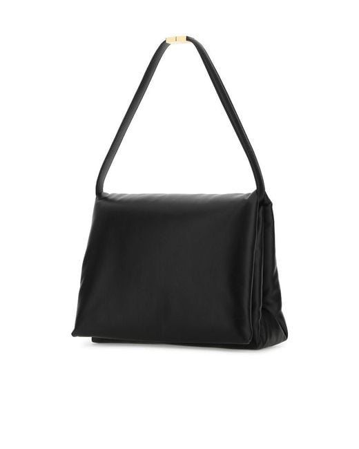 Marni Black Prism Large Shoulder Bag