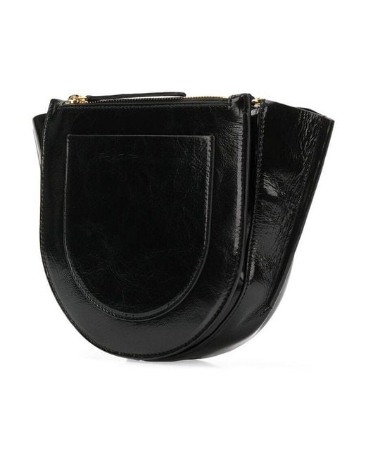 Wandler Brown Python Print Tote Bag