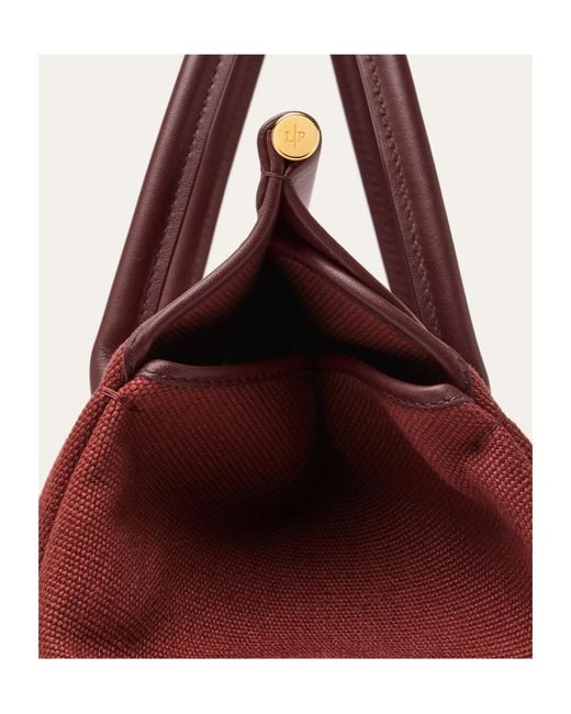 Loro Piana Red Loom Bag L32