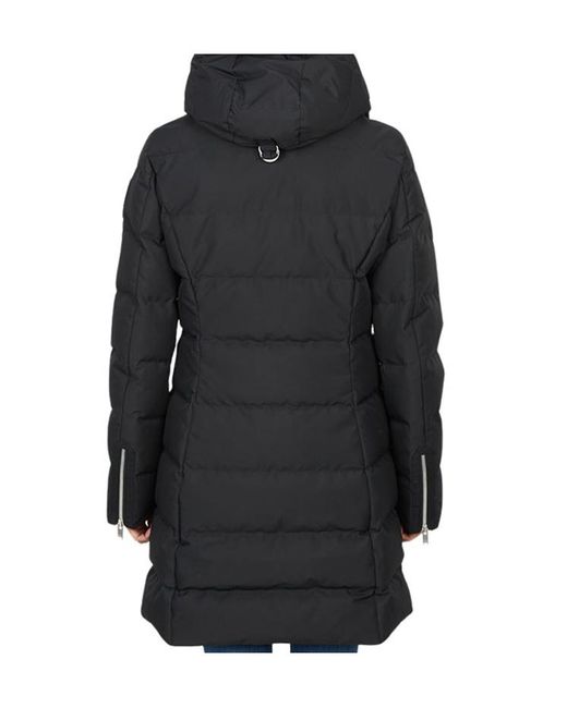 Moose Knuckles Black Long-Sleeved Down Jacket