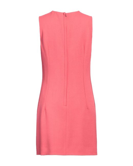 Dolce & Gabbana Pink Sleeveless Solid Color Dress