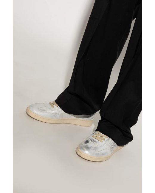 DSquared² White Boxer Low-Top Sneakers for men