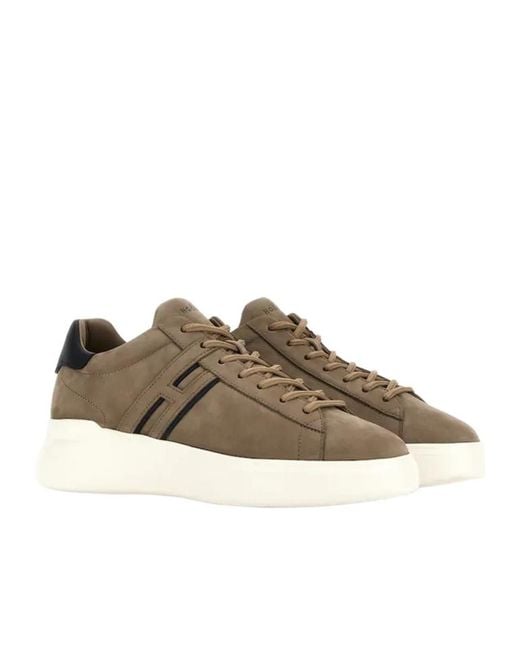 Hogan Brown Sneakers H580 for men