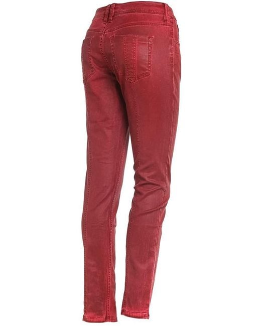 Burberry Red Logo Jeans