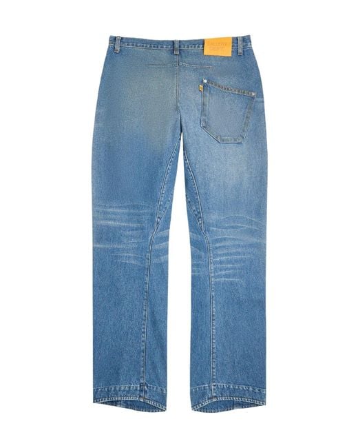 GALLERY DEPT. Blue Simple Straight-Leg Pants for men