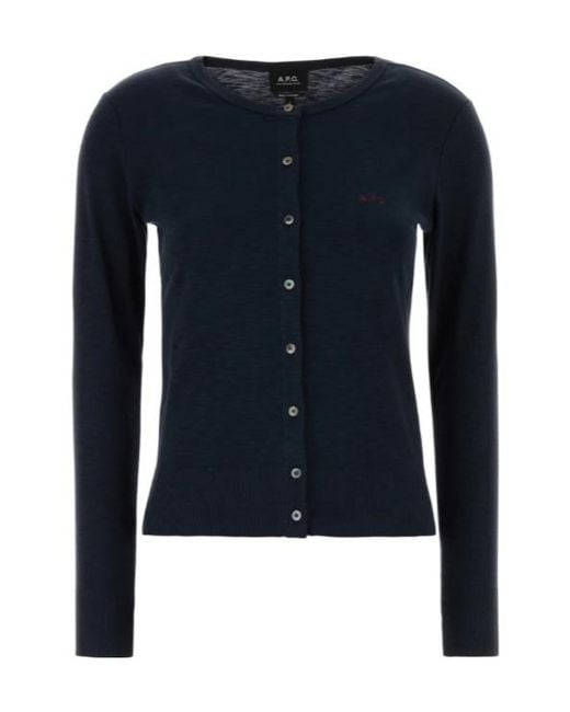 A.P.C. Blue Cora Cardigan