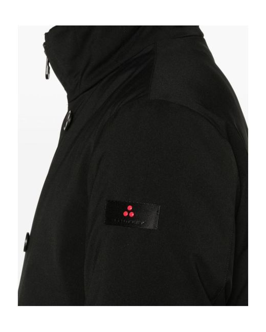 Peuterey Black Detachable-Bib Jacket for men