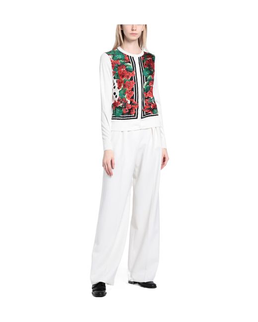 Dolce & Gabbana Red Print Cardigans