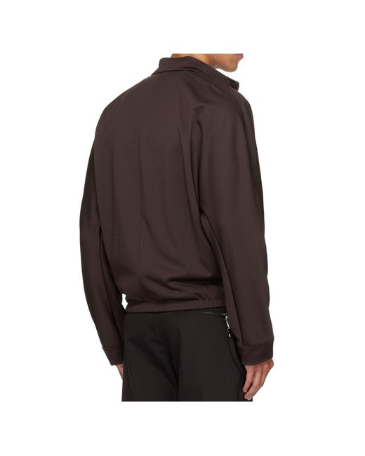 Courreges Brown Courrèges Interlock Tracksuit Jacket for men