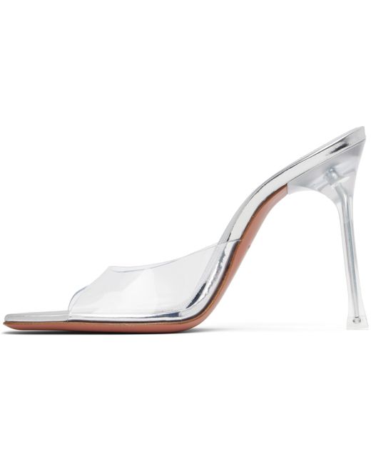 AMINA MUADDI White Alexa Glass 105 Sandals