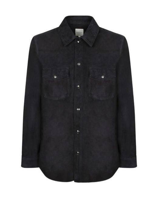 Paul Smith Black Long-Sleeved Shirt for men