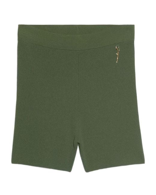 Jacquemus Green Le Short Pralu Knitted Shorts