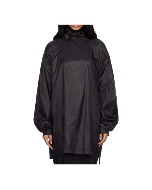 Rick Owens Blue Concordians Jumbo Turtleneck Cover-Up