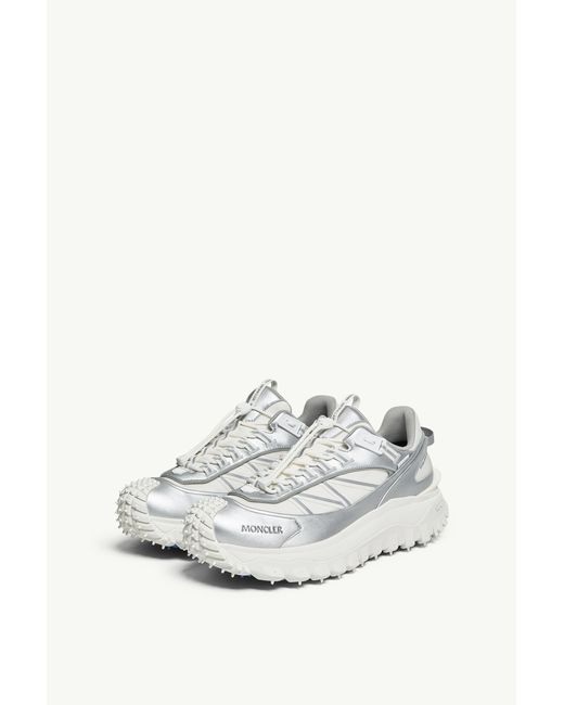Moncler White Trailgrip Gtx Drawstring Sneakers for men