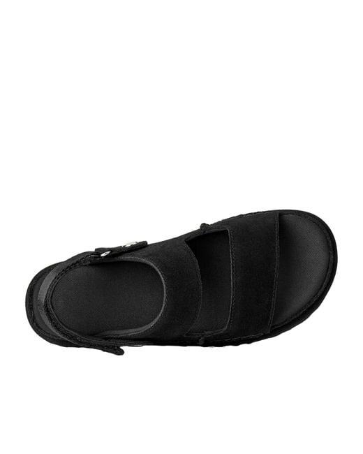 Ugg Black Goldenstar Glide Sandals