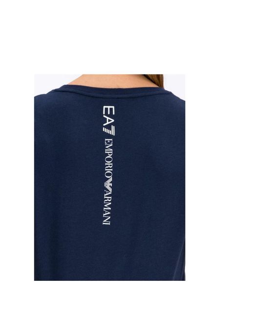 EA7 Blue Logo T-Shirt