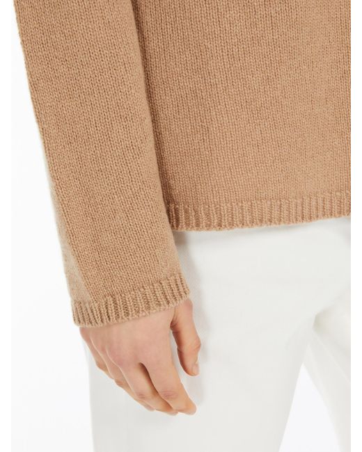 Max Mara Natural 'S Crewneck Long-Sleeved Jumper