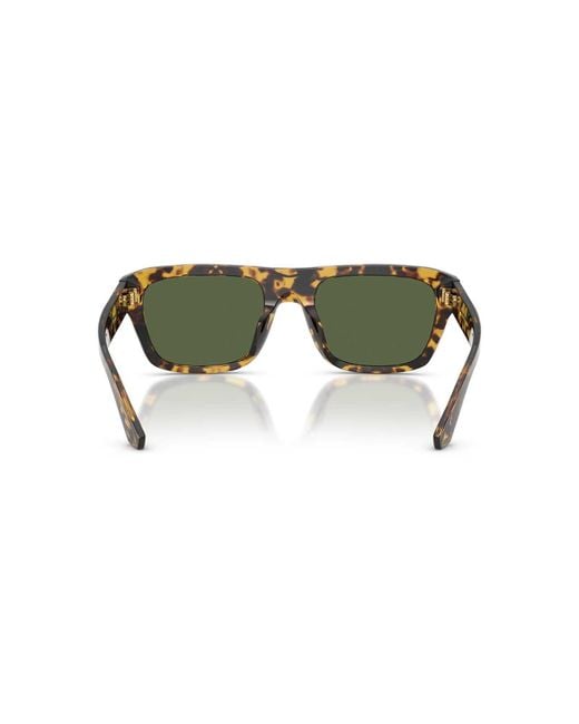 Dolce & Gabbana Green Dg-Plaque Sunglasses for men