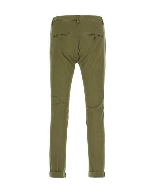 Dondup Green Pants for men