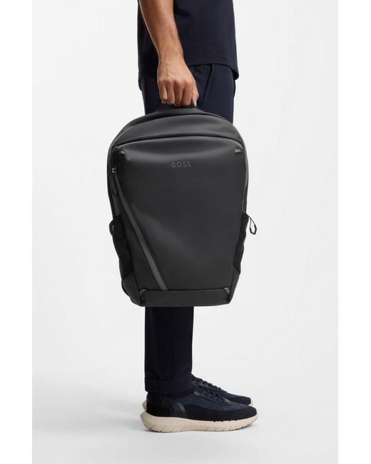 Boss Gray Stenson Backpack for men