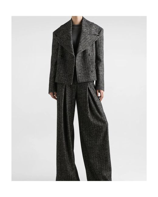 Dolce & Gabbana Black Double-Breasted Jacket