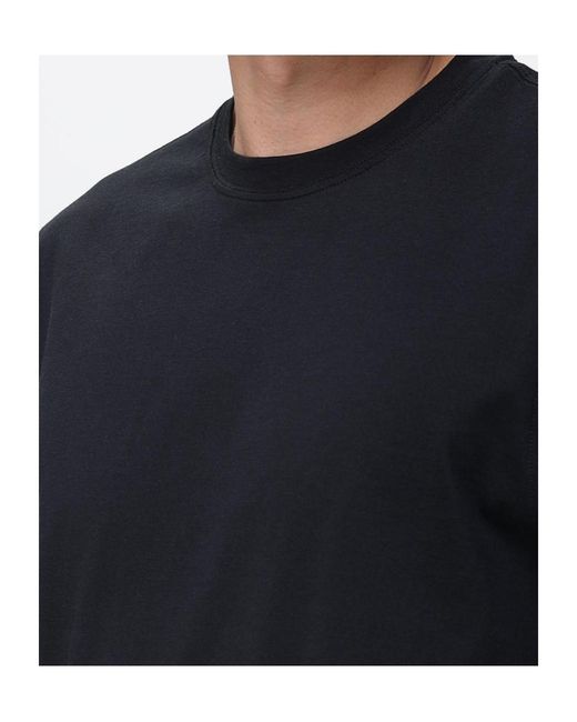 Lardini Black Crew Neck T-Shirt for men
