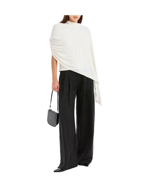 Magda Butrym White Adjustable Wrap Top