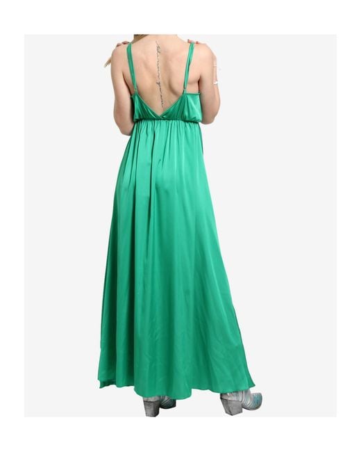 Aniye By Green Spaghetti Strap Dress
