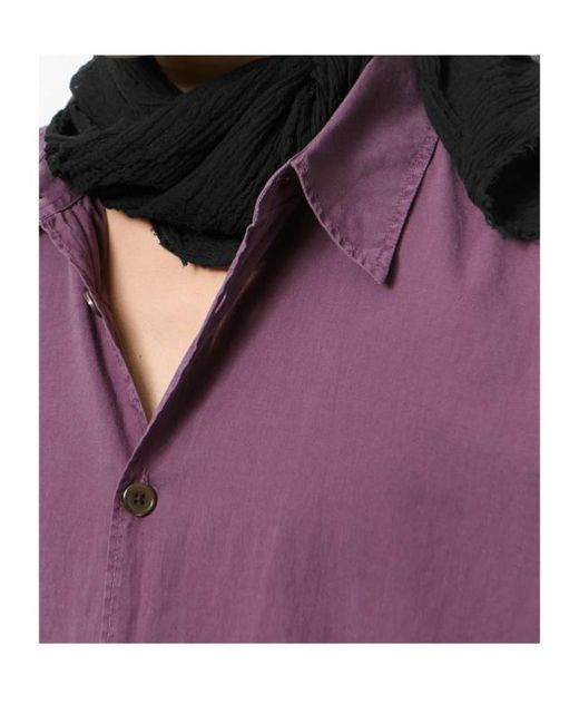 Our Legacy Black Cottage Crinkle Scarf for men