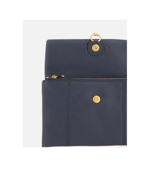 Gianni Chiarini Blue Vicky Top Handle Shoulder Bag