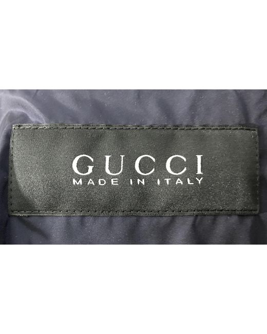 Gucci Blue Long-Sleeved Casual Jacket for men