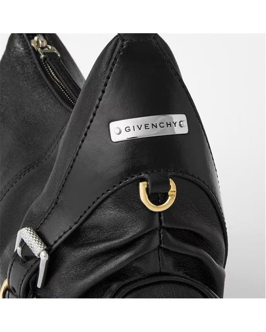 Givenchy Black Voyou Top Zip Shoulder Bag