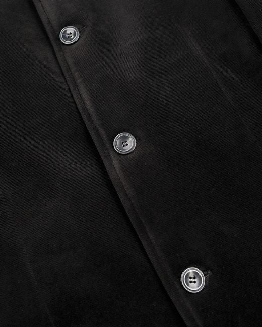 Armani Collezioni Black Logo Casual Jacket for men