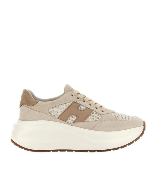 Hogan Natural H 696 Maxi I Active Platform Sneakers