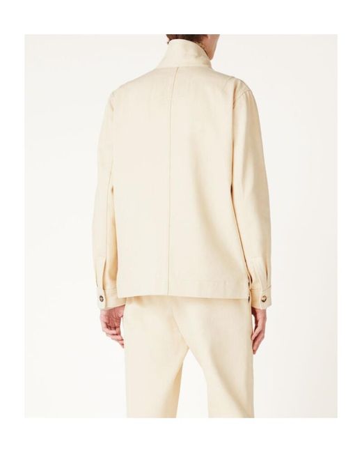 Loro Piana Natural Taishi Button-Up Jacket for men