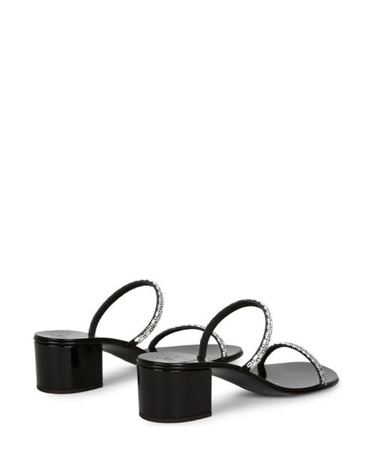 Giuseppe Zanotti White Logo Sandals