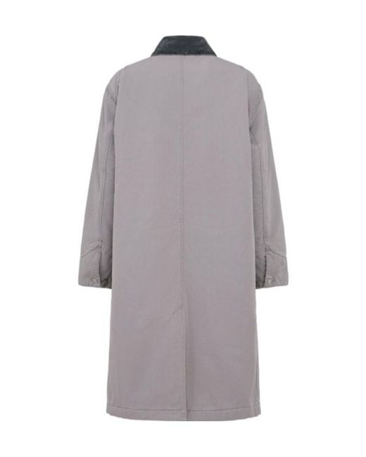 Carhartt Gray Long Casual Jacket