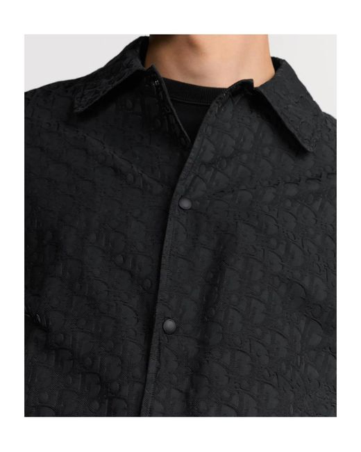 Dior Black Oblique Blouson Jacket for men