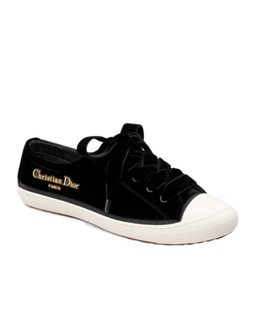 Dior Black Lucky Low-Top Sneakers