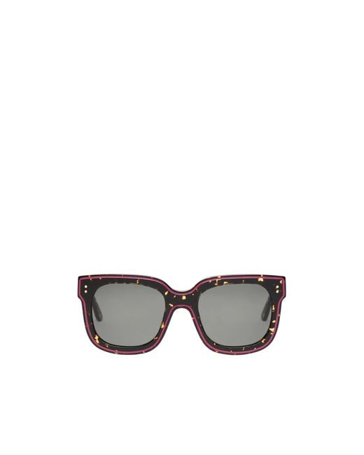Marni Gray Tortoiseshell-Print Sunglasses