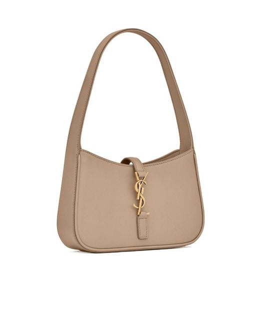 Saint Laurent Natural Le 5 À 7 Mini Shoulder Bag
