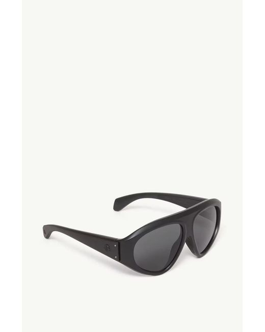 Moncler Black Zyra Pilot Sunglasses for men