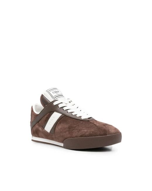 Chloé Brown Chloé Kick Sneakers