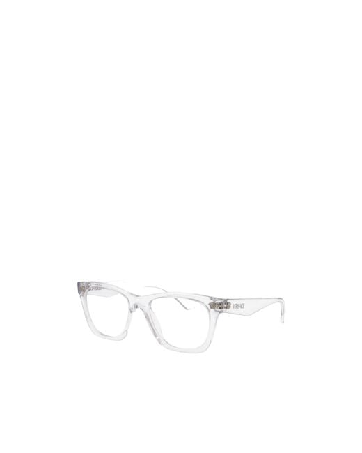 Versace White Logo Flat Mirror for men