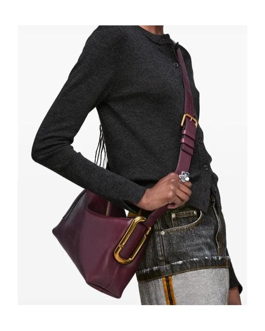 Marc Jacobs Purple Scene Medium Shoulder Bag