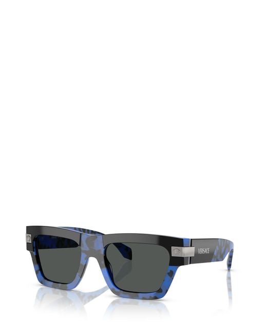 Versace Multicolor Eyewear Rectangle-Frame Sunglasses for men