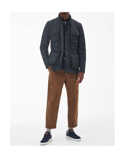 Barbour Blue Long-Sleeved Jacket for men