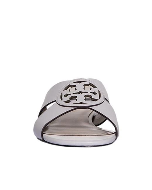 Tory Burch Brown Cross Sandals
