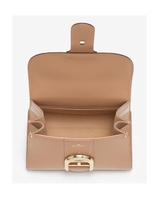 Delvaux Natural Brillant Mini Shoulder Bag