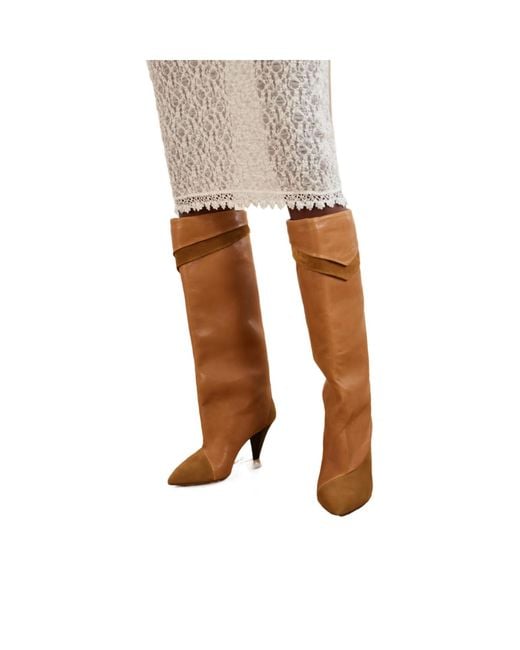 Isabel Marant Brown Lezra High Boots